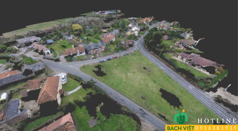 Scan 3D laser 5 Đo đạc địa chính - Khảo sát địa hình - Scan 3D laser