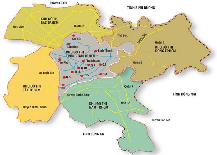 Bản đồ thành phố Hồ Chí Minh có lợi ích gì?