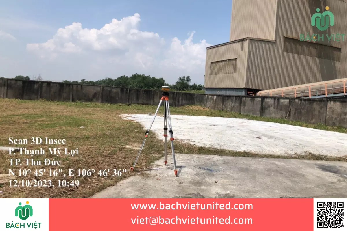 3D laser scanning of Insee cement silo in Vietnam 7 scan 3d laser silo insee trimble x7 6