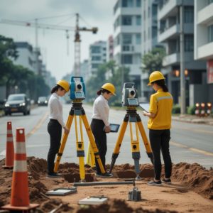 Đo đạc nhà đất dùng những thiết bị nào ?