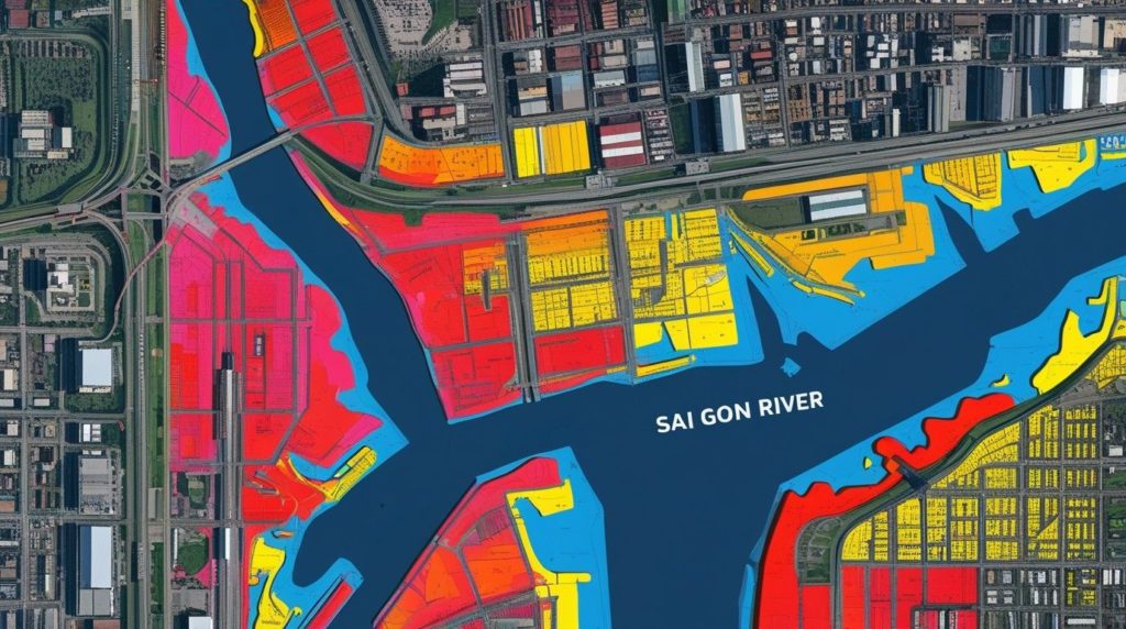 Ứng dụng Gis trong quản lý đất đai có lợi ích gì? 3 GIS phân vùng mảnh đất