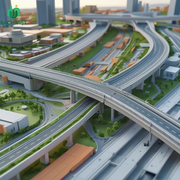 UAV phục vụ BIM trong khảo sát địa hình cao tốc 3 BIM là công nghệ giúp xây dựng mô hình 3D thông minh của một dự án, không chỉ có hình dáng mà còn chứa thông tin về vật liệu, kết cấu, tiến độ và chi phí. Dự án cao tốc, BIM giúp thiết kế chính xác hơn bằng cách mô phỏng toàn bộ tuyến đường, cầu, cống và hệ thống thoát nước. Thay vì chỉ nhìn vào bản vẽ 2D, kỹ sư có thể kiểm tra mọi chi tiết trong môi trường 3D, phát hiện các vấn đề như xung đột giữa đường và hệ thống hạ tầng ngầm.
