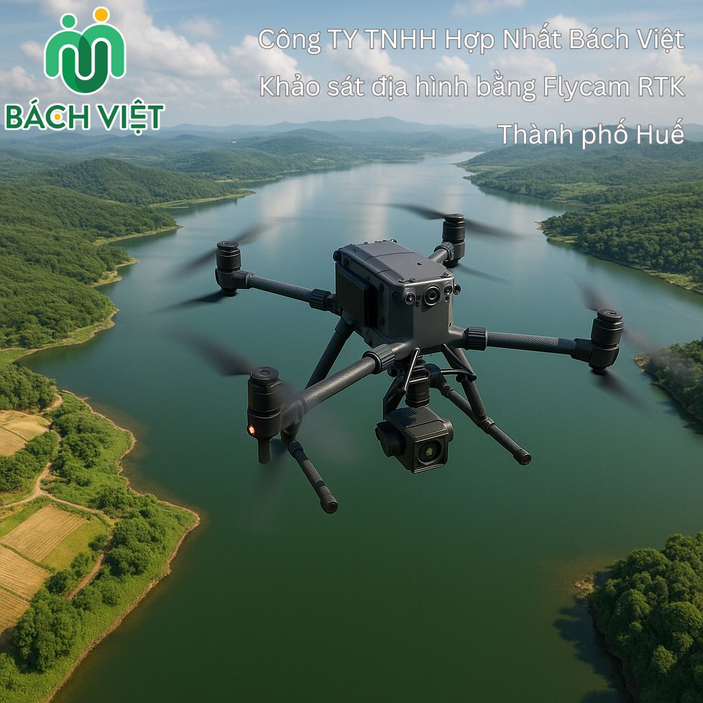 Khảo sát địa hình bằng Flycam tại Huế 2 Flycam khảo sát địa hình Huế