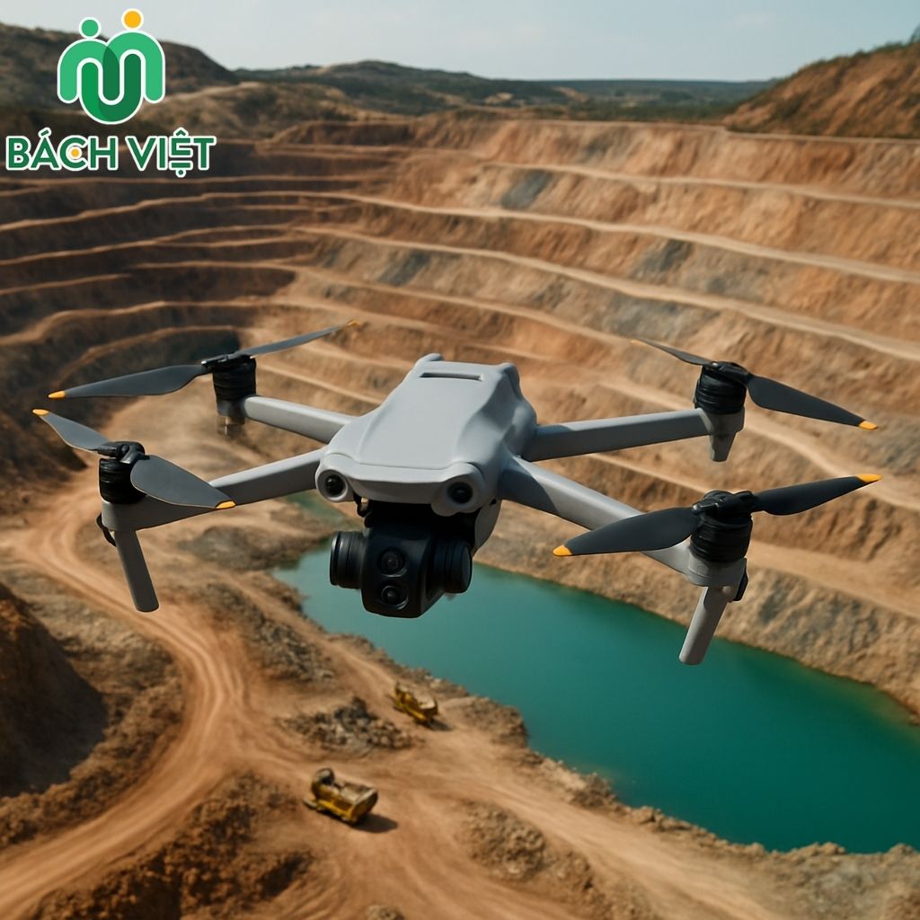 Khảo sát địa hình Mỏ Quặng Lào 3 Khảo sát địa hình 3D mở quặng Lào Chuẩn bị và lập kế hoạch: Xác định phạm vi khảo sát, phân tích điều kiện địa hình và thời tiết và chuẩn bị thiết bị cần thiết. Thiết lập mốc khống chế: Sử dụng GNSS để lập các mốc khống chế tọa độ và độ cao. Bay UAV và thu thập dữ liệu: UAV RTK được triển khai để chụp ảnh và thu thập dữ liệu địa hình 3D. Xử lý dữ liệu: Dữ liệu từ UAV và GNSS được xử lý để tạo ra bình đồ địa hình, ảnh trực giao và mô hình 3D mesh. Kiểm tra và hiệu chỉnh: Sử dụng các điểm GCP để kiểm tra độ chính xác của dữ liệu và thực hiện các điều chỉnh cần thiết.