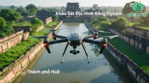 Khảo sát địa hình bằng Flycam tại Huế