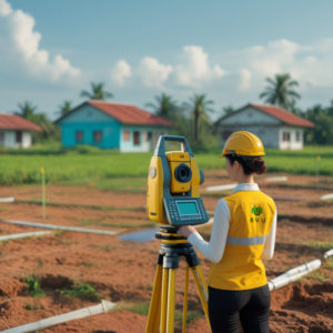 Chúng tôi áp dụng quy trình đo đạc nhà đất Củ Chi chuyên nghiệp, sử dụng các thiết bị tiên tiến như: Máy toàn đạc điện tử: Đo đạc hiện trạng xung quanh và ghép lên bản đồ địa chính năm 2003 để xác định tọa độ các điểm góc ranh. Sau đó, cắm mốc bê tông tại các điểm ranh để đánh dấu rõ ràng. Máy RTK: Xác định chính xác tọa độ theo hệ VN2000 cho các thửa đất đã có sổ hồng, đồng thời kiểm tra lại hiện trạng để đảm bảo không có sai lệch. Đo đạc kết hợp kiểm tra nội nghiệp: Đối với đất chưa có sổ hồng hoặc mua bán giấy tay, chúng tôi lập bản vẽ hiện trạng vị trí, kiểm tra nội nghiệp tại Văn phòng Đăng ký Đất đai Củ Chi, sau đó tiến hành cắm mốc theo bản vẽ được phê duyệt. Quy trình này đảm bảo độ chính xác cao, tuân thủ các quy định của Sở Tài nguyên và Môi trường TP.HCM đảm bảo phù hợp với đặc điểm địa phương của Củ Chi, từ các khu vực đông đúc như thị trấn Củ Chi đến các xã nông thôn như Bình Mỹ, Tân Phú Trung.