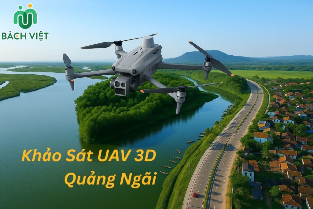 Dịch vụ khảo sát địa hình Quảng Nam và Quảng Ngãi chính xác, tiết kiệm và tuân thủ quy định pháp luật? Công ty TNHH Hợp Nhất Bách Việt mang đến dịch vụ khảo sát địa hình chuyên nghiệp, ứng dụng công nghệ UAV (drone) hiện đại, đảm bảo hiệu quả cao và đáp ứng mọi tiêu chuẩn kỹ thuật, pháp lý tại hai tỉnh miền Trung này