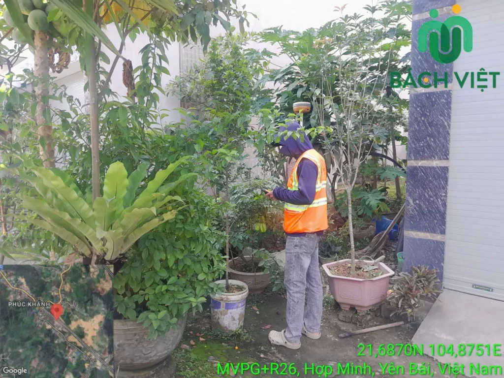 Đo đạc địa hình khu đô thị Giới Phiên Lào Cai 4 Đo đạc chi tiết địa hình Lào Cai