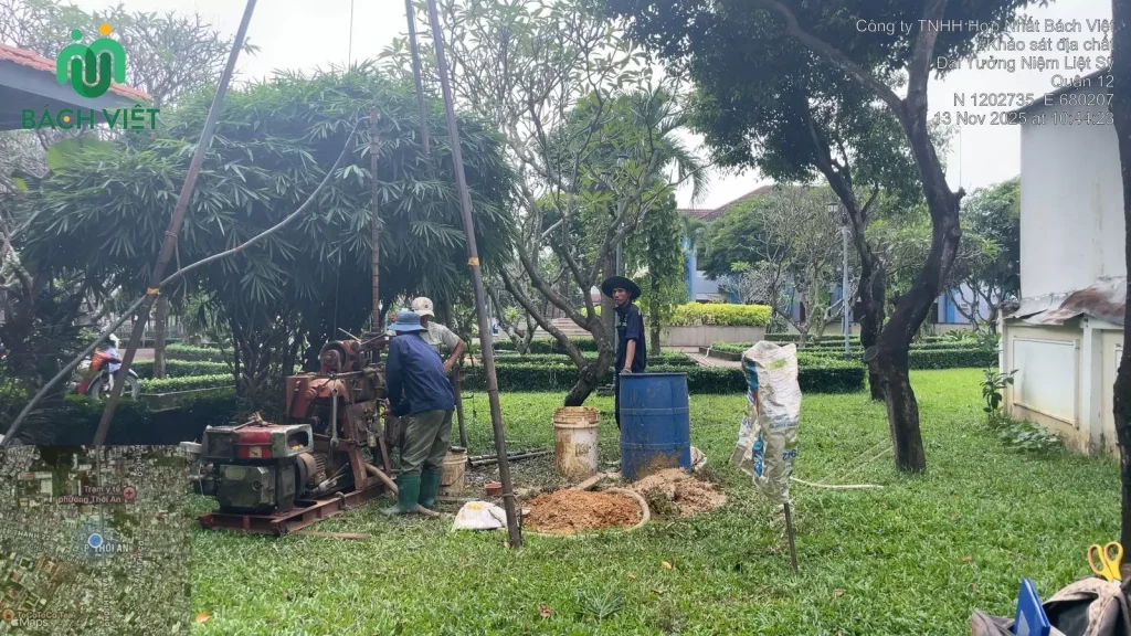 Khảo sát đài tưởng niệm liệt sĩ tại phường Tân Thới Hiệp