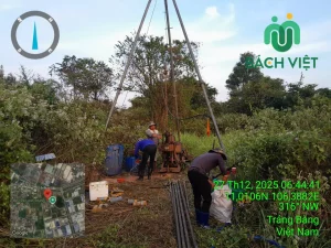 Khảo sát địa chất nhà ăn công ty Quốc Tế Viễn Đông tại KCX Linh Trung 3