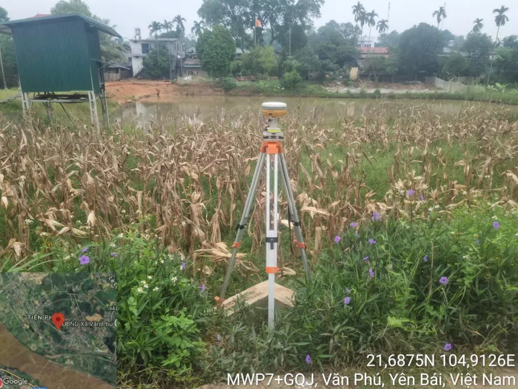 Đo tĩnh GNSS đường chuyền cấp 2