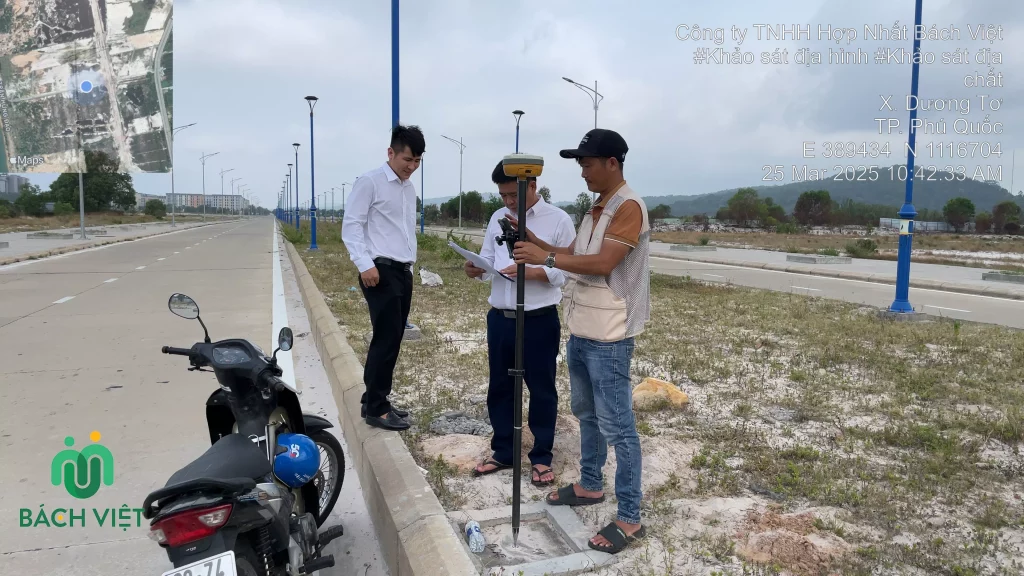 Khảo sát địa hình Bãi Trường Phú Quốc 