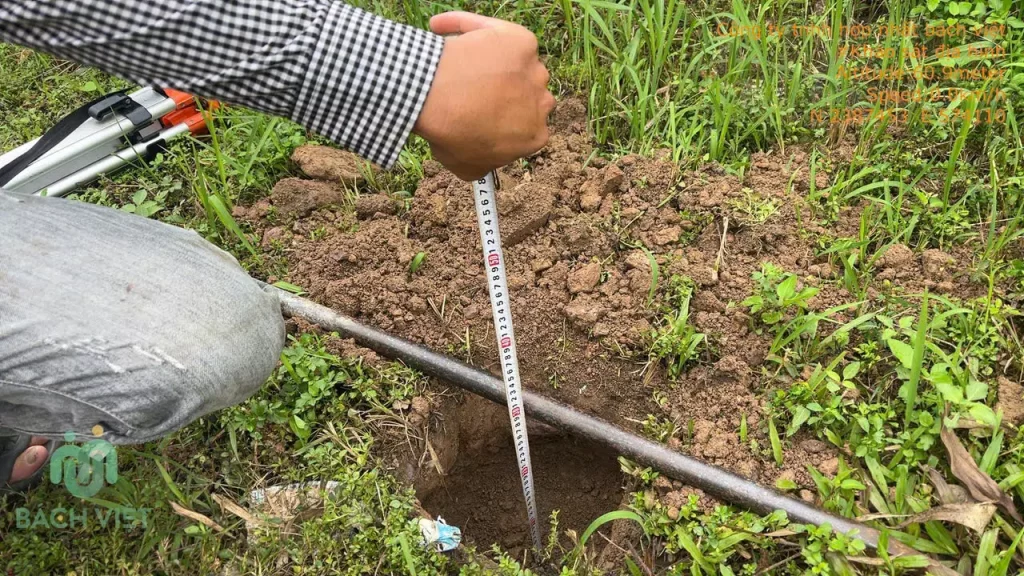 Khảo sát địa hình khu hành chính, dân cư, thương mại dịch vụ Đại Phúc 1 1 Chọn điểm chôn mốc đường chuyền cấp 2