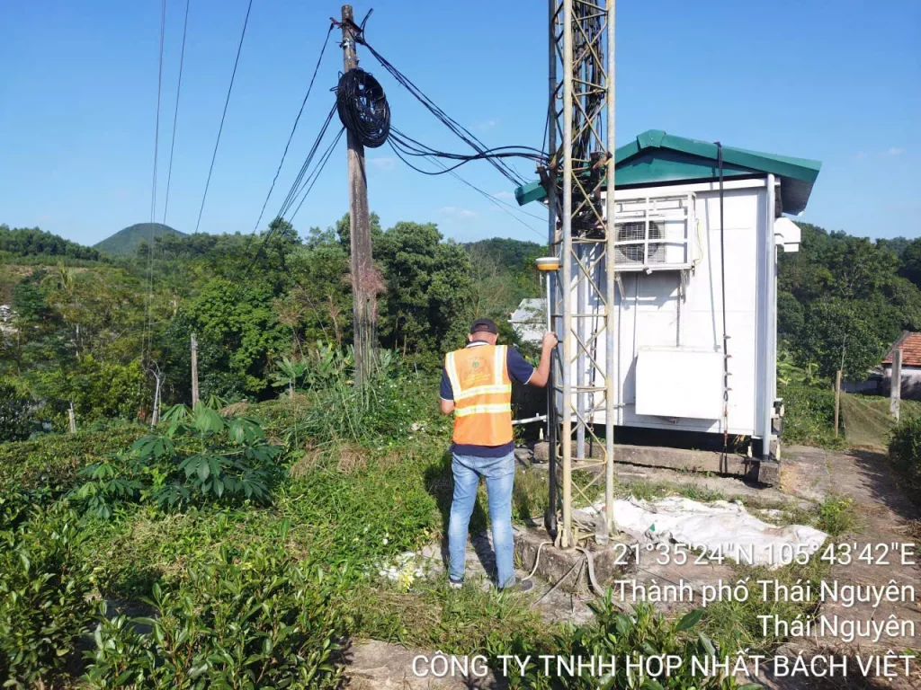 Khảo sát địa hình khu hành chính, dân cư, thương mại dịch vụ Đại Phúc 1 5 Đo đạc chi tiết địa hình