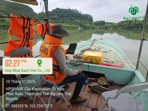 Khảo sát địa hình khu hành chính, dân cư, thương mại dịch vụ Đại Phúc 1