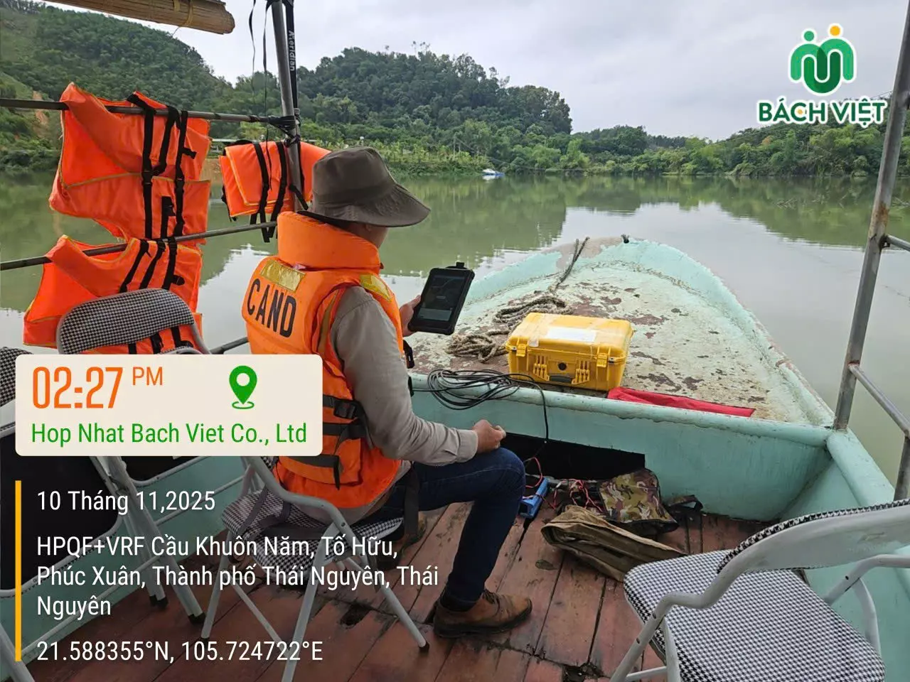 Khảo sát địa hình khu hành chính, dân cư, thương mại dịch vụ Đại Phúc 1