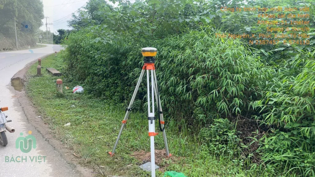 Khảo sát địa hình khu hành chính, dân cư, thương mại dịch vụ Đại Phúc 1 3 Thu tĩnh GNSS