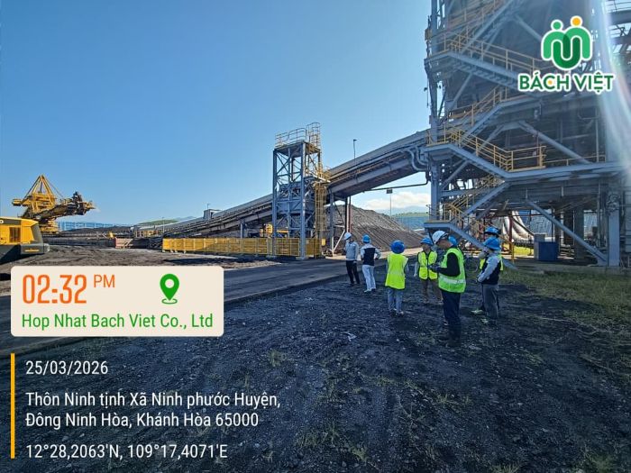 Flycam 3D tính thể tích bãi than nhiệt điện Vân Phong
