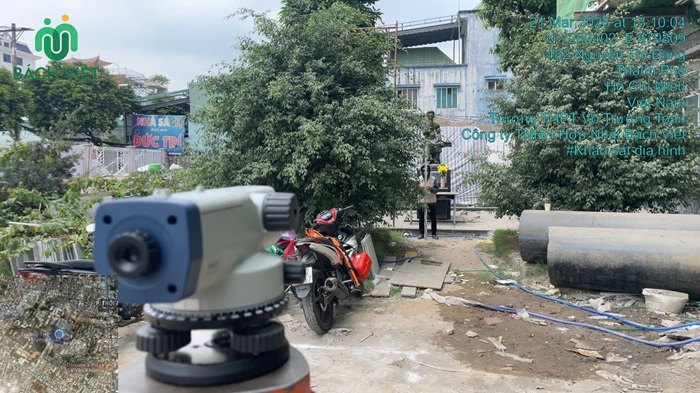 Đo đạc địa chính công viên quận 12