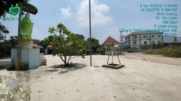 Đo đạc địa chính tại Tân Uyên, Bình Dương