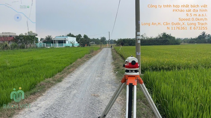 Đo đạc địa chính Khu đô thị Năm Sao GĐ2