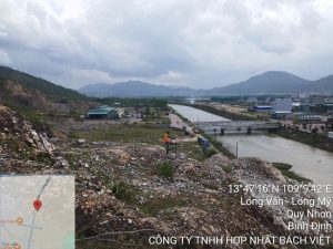 Khảo sát địa hình KDT Long Vân - Quy Nhơn