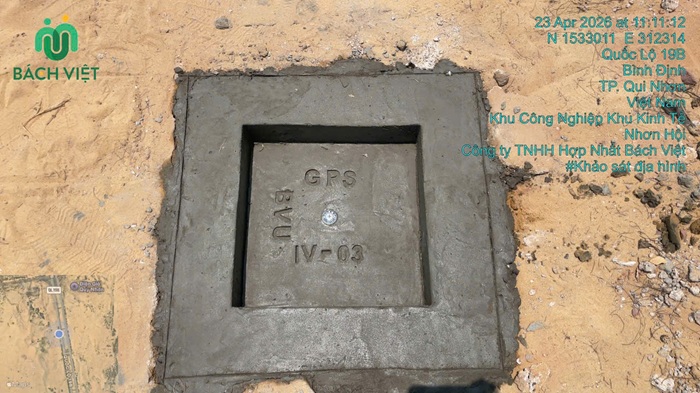 Khảo sát địa hình dự án Hưng Thịnh Quy Nhơn