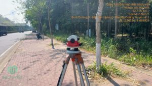 Đo đạc địa chính nhà máy Hua Tai - Tân Uyên