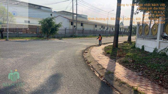 Đo đạc địa chính nhà máy Hua Tai - Tân Uyên