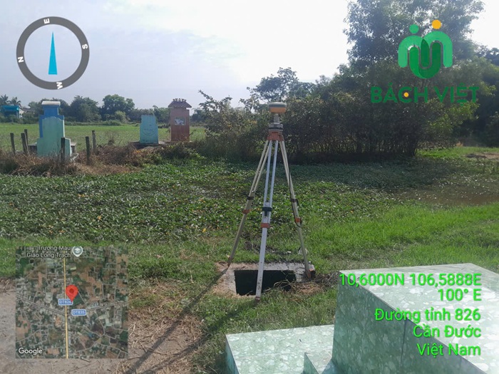 Cắm mốc ranh Khu tái định cư Long Trạch