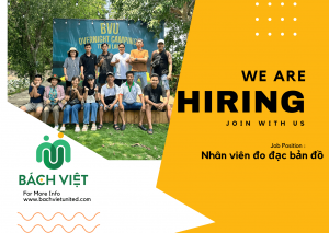 Tuyển dụng nhân viên đo đạc bản đồ Quận 9 - TPHCM