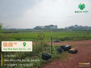 Đo đạc KCN Bảo Đài - Bắc Ninh 2025