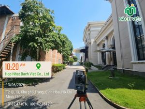 Đo đạc địa chính nhà hàng Vạn Lộc Phát