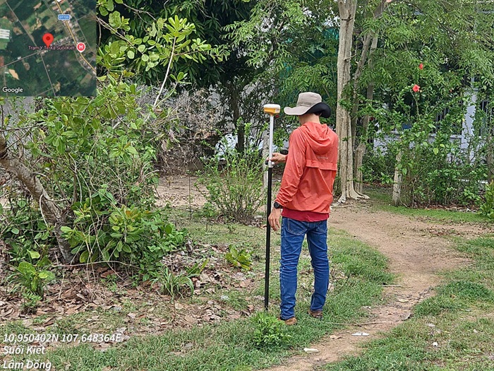 Khảo sát địa hình 1/5000 Đồng Kho, Lâm Đồng
