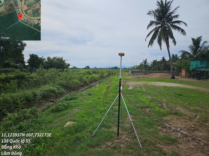 Khảo sát địa hình 1/5000 Đồng Kho, Lâm Đồng