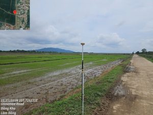 Khảo sát địa hình 1/5000 Đồng Kho, Lâm Đồng