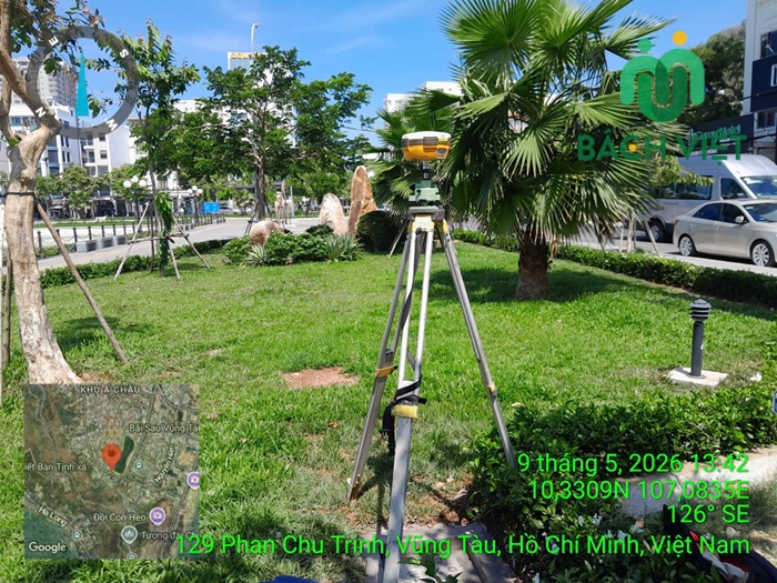 Khảo sát địa hình 1/5000 quy hoạch nội thành Vũng Tàu 