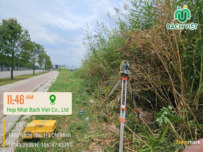 Đo đạc nhà máy Gremsy TPHCM
