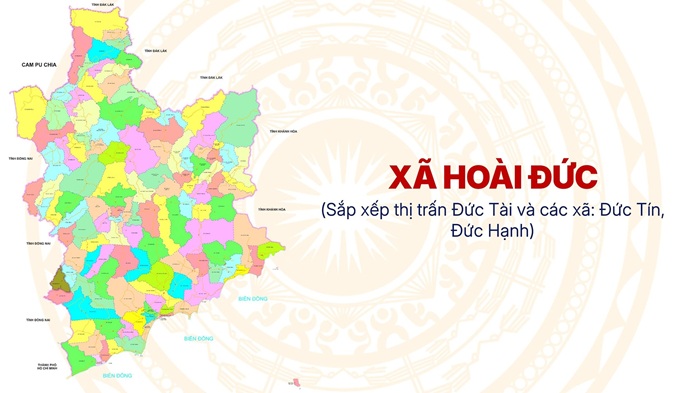 Khảo sát địa hình xã Hoài Đức, Lâm Đồng