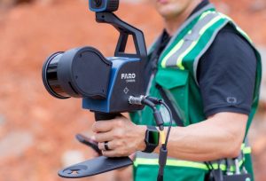 Đo trữ lượng cát sà lan bằng công nghệ Lidar