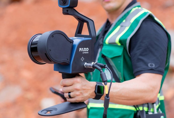 Đo trữ lượng cát sà lan bằng công nghệ Lidar 4 Sà lan chở cát được ghi nhận hiện trạng trước khi tính thể tích bằng dữ liệu 3D