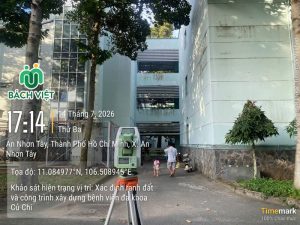 Đo đạc địa chính Bệnh viện Đa khoa Củ Chi