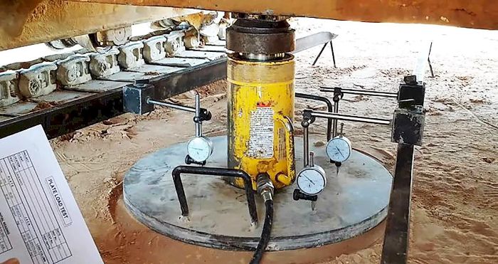 Thí nghiệm tải trọng tấm Plate Load Test