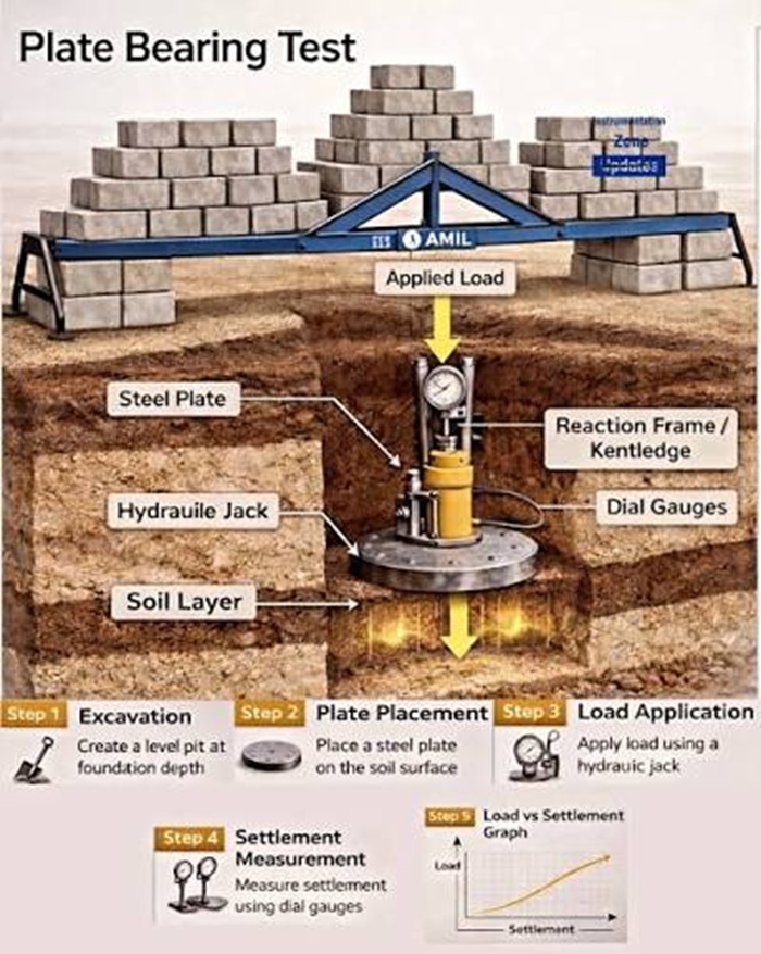 Thí nghiệm tải trọng tấm Plate Load Test